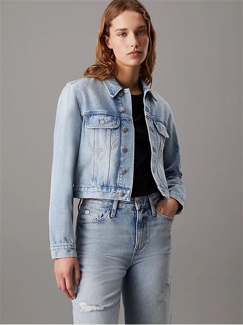 cropped 90's denim jkt CALVIN KLEIN JEANS | J20J2236691AA